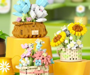 Flower Building Blocks Toy Set for Kids – Creative Educational Construction Play