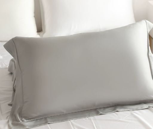 Light Grey Lyocell 4-Piece Bedding Set – Soft, Breathable Bed Linen (Twin / Full / Queen / King) - Image 2