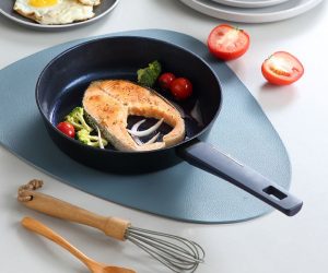 Titanium Alloy & Stainless Steel Non-Stick Frying Pan – Heavy Duty (20 cm / 24 cm / 26 cm)