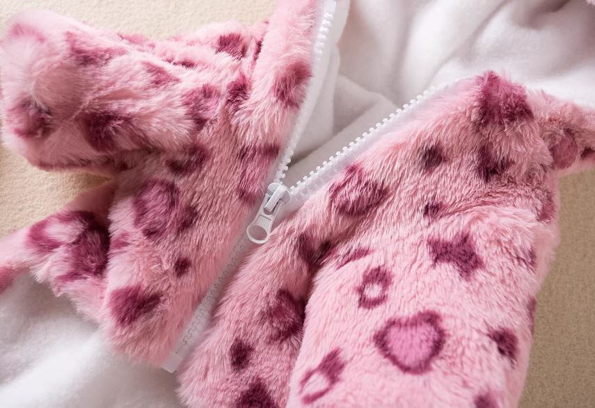 Hooded Plush Dog Jacket – Warm Winter Coat for Small Dogs - Image 4