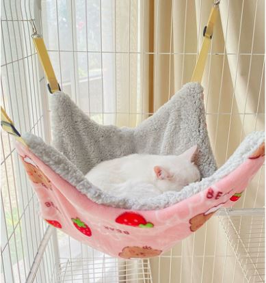 Cat Hammock Bed – Elevated Cozy Hanging Bed for Cats and Kittens - Image 3