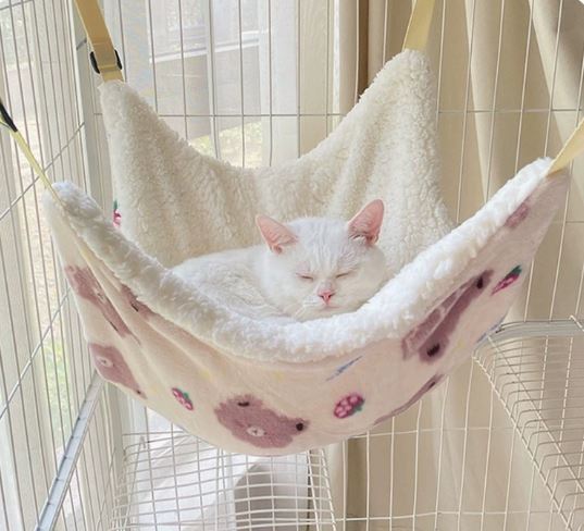 Cat Hammock Bed – Elevated Cozy Hanging Bed for Cats and Kittens