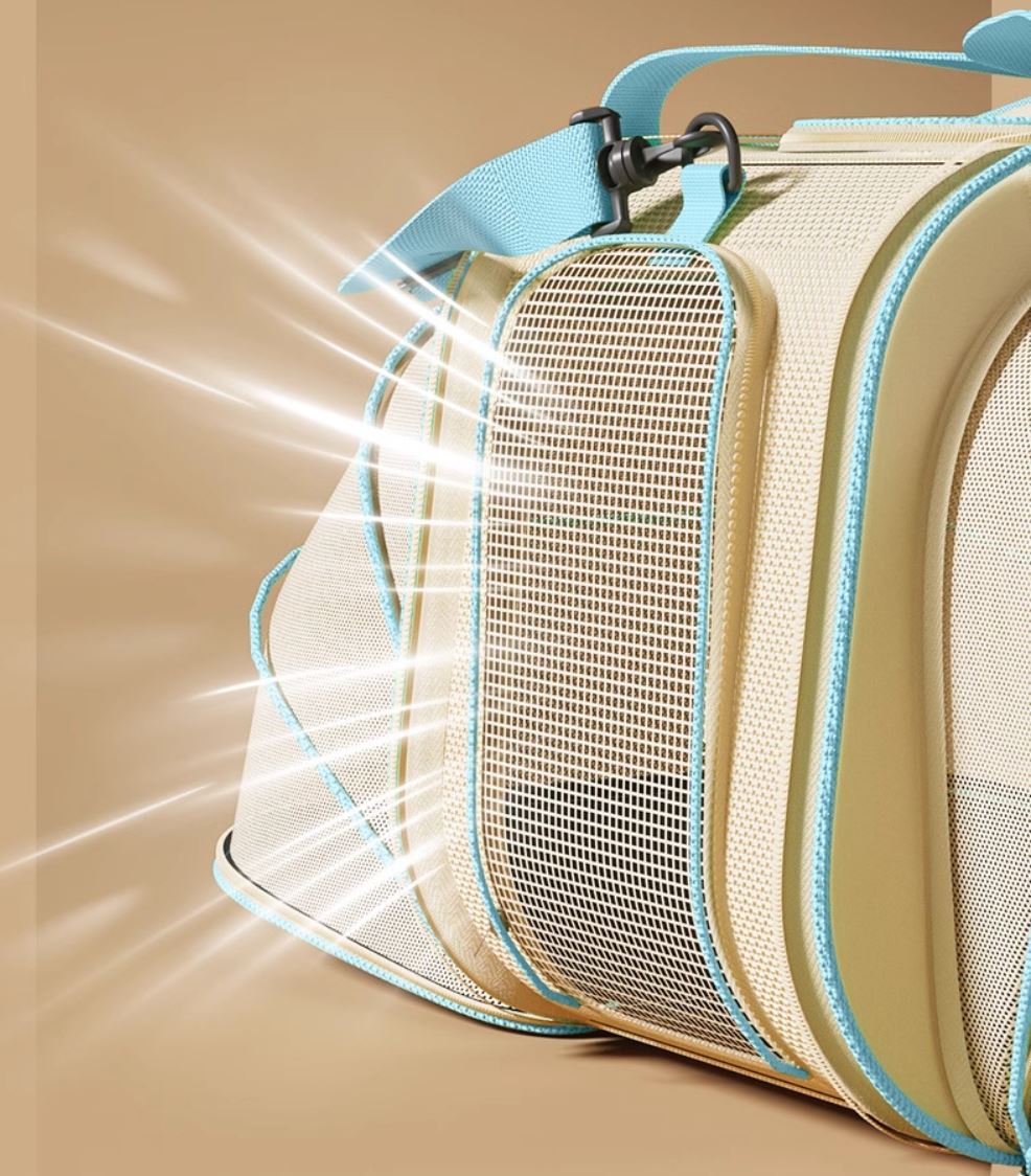 Portable Cat & Dog Carrier Bag – Lightweight Pet Travel Bag for Daily Use (Hand Handle / Pull Handle) - Image 7