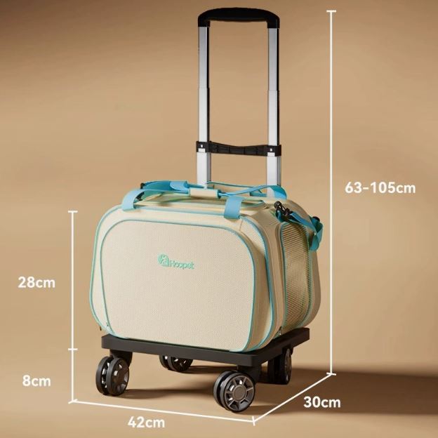 Portable Cat & Dog Carrier Bag – Lightweight Pet Travel Bag for Daily Use (Hand Handle / Pull Handle) - Image 5