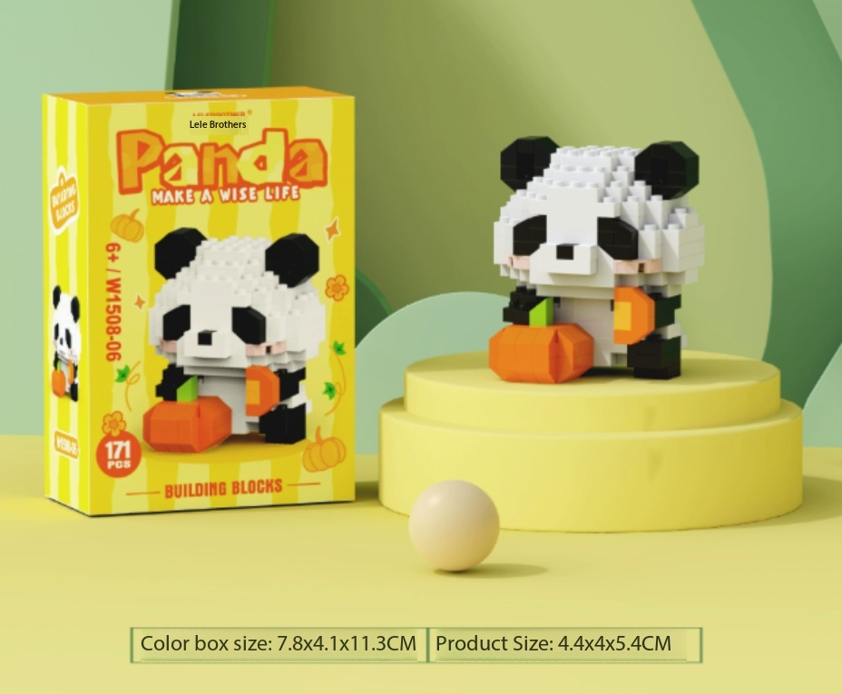 Panda Building Blocks Toy Set for Kids – Creative Educational Construction Play - Image 7
