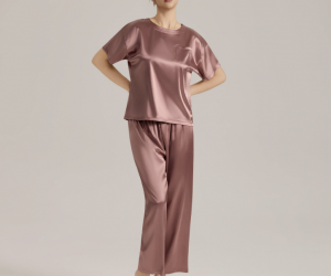 Women’s Short-Sleeved Pajama Set – Comfortable & Breathable Sleepwear