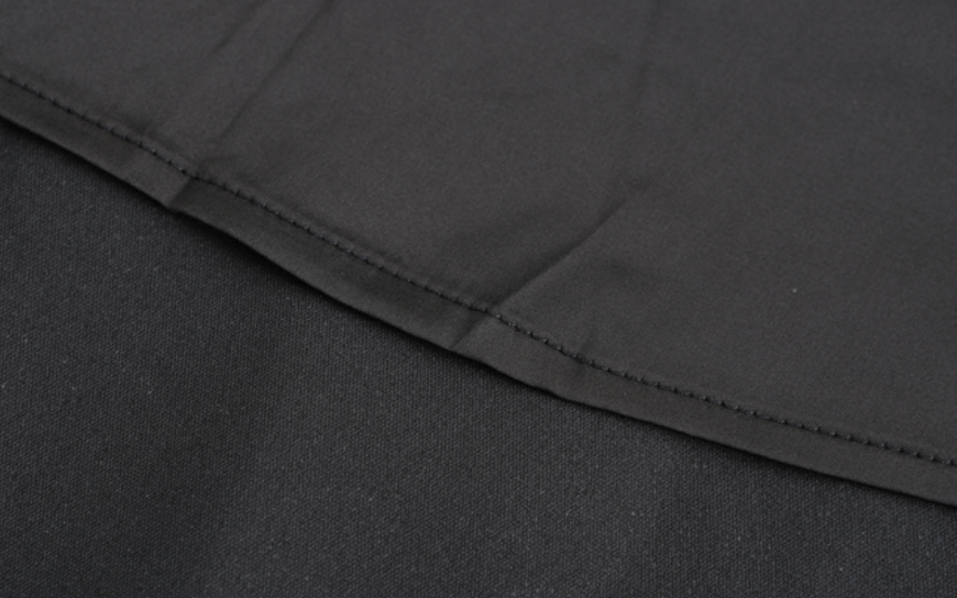 French-Style Light Evening Dress, Elegant Polyester Fiber in White, Black & Red - Image 5